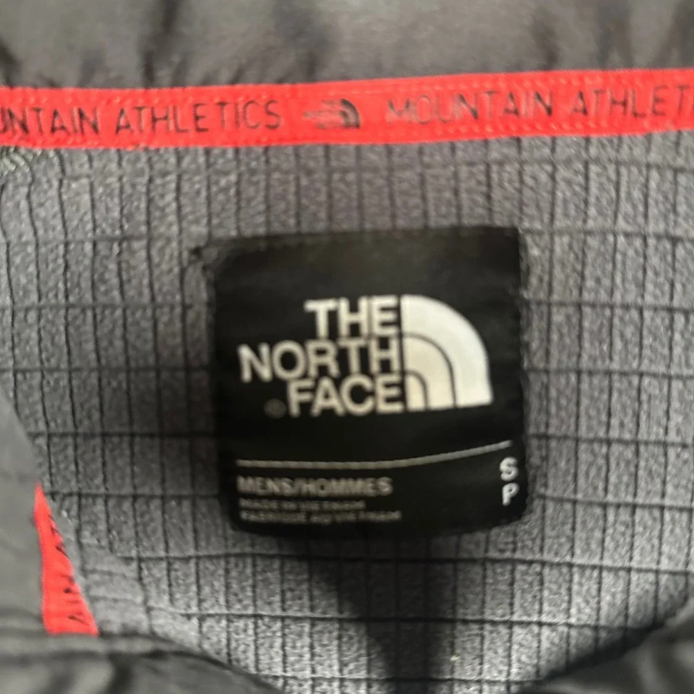 The North Face Jacket Mens S Mountain Athletics Grey Full Zip Training Hiking